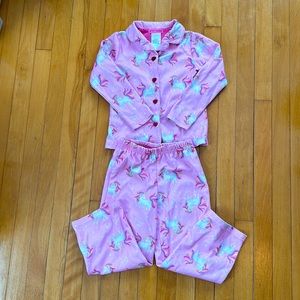 Betsey Johnson unicorn pajama set size XS (4/5)